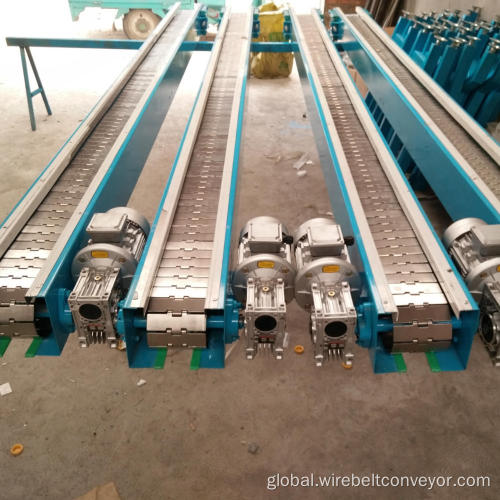 Flat Top Chain Belt Packaging Industry High Quality Single Hinge Flat Top Conveyor Belt Factory